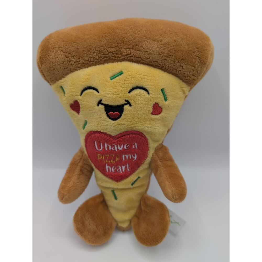 Haven & Key Valentine's Pizza Slice Plush Toy
